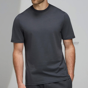 Custom Men's Oversized Streetwear T-<b>Shirts</b> with Custom Logo Printing Knitted Fabric <b>Polyester</b>/Cotton Options - Product Image 1