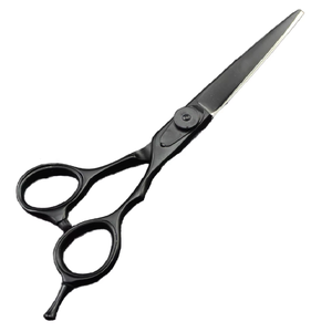 6-Piece Professional Hair Salon Stainless Steel Right-Handed Thinning Scissors Set for <b>Barber</b> Haircutting - Product Image 1