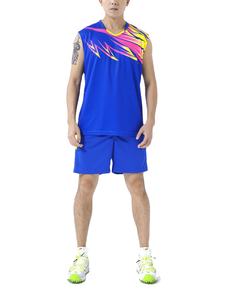 Ropa Deportiva de Poliéster 100% de Alta Calidad a Bajo Precio, Servicios OEM, Transpirable, Último Diseño, Nueva Llegada, Cómoda Ropa de Voleibol - Product Image 3