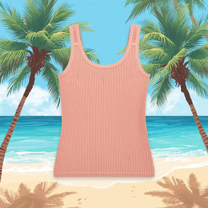 Cotton Ribbed Tank Top Casual Stretch Fashion Wear with OEM ODM Customization - Product Image 4