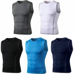 Haute demande hommes décontracté débardeur nouvel ajout basique élastique coton coupe en gros Offre Spéciale - Product Image 5