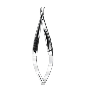 Portaagujas Barraquer Instrumentos de microcirugía oftálmica Portaagujas Barraquer de titanio Potencia manual de tamaño pequeño - Product Image 1