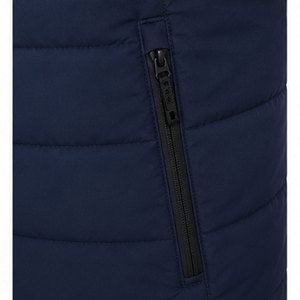 Gilet d'hiver pour homme de qualité supérieure, veste sans manches rembourrée avec col haut, léger, chaud et isolé, pour une utilisation décontractée en extérieur - Product Image 4