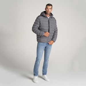 Premium Men Puffer <b>Jacket</b> Anti Wind Heated Insulated Stand Collar Durable Stitch Custom Branding Export Quality Puffer <b>Jacket</b> - Product Image 3