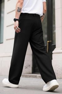 กางเกงลำลองผู้ชาย Omni Slacks ทรงหลวมพร้อมห่วงร้อยเข็มขัด กางเกงทำงานทรงสบาย ใส่ได้ทุกวัน - Product Image 2