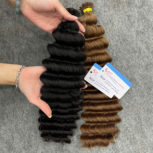 Extensions capillaires à pointe plate effet vague profonde, best-seller – Extensions à la kératine naturelles, douces, soyeuses et durables - Product Image 5
