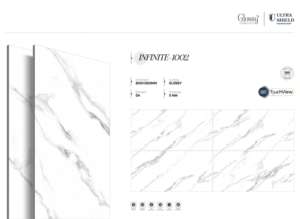 กระเบื้องพอร์ซเลนเคลือบเงาคุณภาพส่งออกทันสมัย ขนาด 800x1600 1200x1800 750x1500 มม. สำหรับงานตกแต่งภายในระดับโลก - Product Image 3