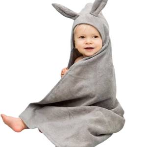 Manufacturer Baby Hooded <b>Surf</b> Poncho Beach Towel With Pocket Soft Cotton Custom Utility Design OEM - Product Image 3