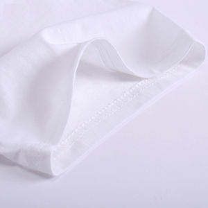 Camisetas Blancas al por Mayor de Alta Calidad, 220 GSM, Camisetas de Algodón Personalizadas al por Mayor, Camisetas Lisas para Hombre de Alta Calidad, Tallas Grandes - Product Image 4