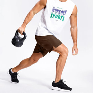 กางเกงขาสั้นออกกำลังกายสำหรับผู้ชาย คุณภาพสูง 100% ปี 2026 แห้งเร็ว เอวยางยืด มีกระเป๋าลึก เหมาะสำหรับวิ่ง เล่นเทนนิส และกีฬาอื่นๆ - Product Image 6