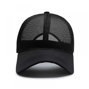 2026 Unisex Mesh Baseballkappe Atmungsaktiv Wasserdicht Verstellbar Leichtgewicht Sport Blanko Individuelles Logo Trucker Ketten Stickerei - Product Image 4