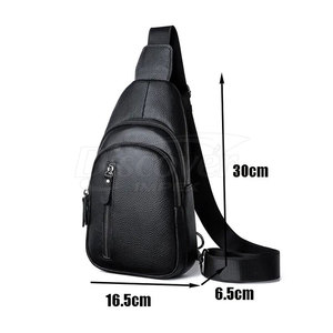 Sacs bandoulière en cuir pour hommes en gros – Meilleur style, sacs bandoulière en cuir pour hommes, sacs en cuir personnalisables avec logo pour hommes - Product Image 5