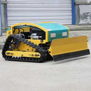 (JY) เครื่องตัดหญ้าแบบรีโมทคอนโทรลใหม่ เครื่องเป่าหิมะ รถยกตีนตะขาบ ใช้แก๊สโซลีน ขาย - Product Image 4