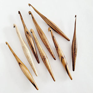 Handcrafted Wooden <b>Crochet</b> <b>Hook</b> With Premium Finish And Comfortable Hold For Beginners And Professional Use - Product Image 4