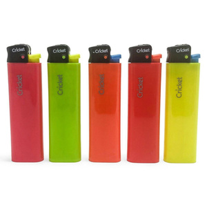 Briquet à gaz Cricket en plastique de qualité supérieure / Briquet Cricket jetable avec logo personnalisé / Briquets Cricket rechargeables à vendre - Product Image 1
