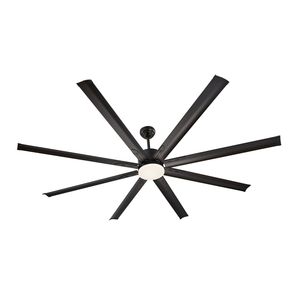 Ventilatore da Soffitto LED Moderno a Basso Profilo da 84 Pollici, 6 Velocità, Telecomando, Dimmerabile, 3 Temperature di Colore, Motore DC Reversibile, Luce a 3 Colori - Product Image 1