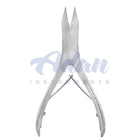 Coupe-ongles professionnel en acier inoxydable Adan Surgical, coupe-ongles robuste pour les ongles des pieds, outil de coupe des ongles des mains
