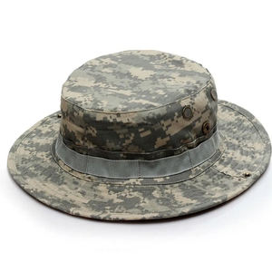Chapeau Bob Tactique Personnalisé 2026 en Denim de Haute Qualité avec Imprimé Camouflage Numérique pour la Chasse, la Randonnée et les Activités de Plein Air 4 Saisons, Broderie Incluse - Product Image 1