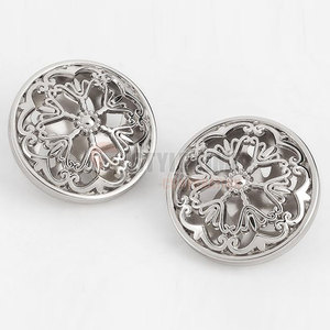 High Quality Elegant Surface With Strong Build And Smooth Finish For Apparel Decoration Steel <b>Buttons</b> - Product Image 2