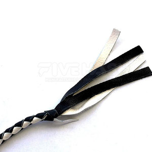 Fouet en cuir professionnel, cuir véritable, poignée robuste, design flexible, idéal pour la pratique, l'extérieur et la collection - Product Image 6