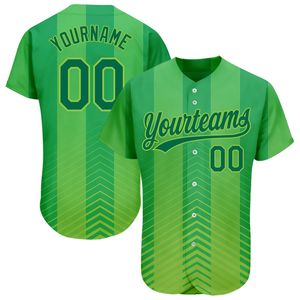 Camiseta de béisbol personalizada con cuello en V para hombre, estampado de árbol de Navidad verde, sublimada, ajustada, de manga corta, nombre del equipo 00 personalizado - Product Image 1