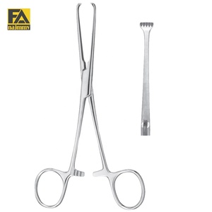 Pinzas de disección Allis, manuales, de acero inoxidable, para cirugía general, con certificación CE ISO13485 - Product Image 1
