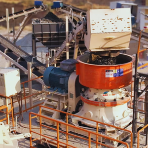 Trituradora de Cono de Alta Resistencia Hailstone Serie HF – Solución de Alto Rendimiento para Canteras y Minería |   Capacidad de 100 - 600 TPH |   Hecho en India - Product Image 1