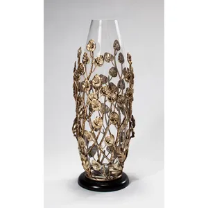 Florero Decorativo de Hierro Contemporáneo, Colección de Interiores Elegante para el Hogar, Diseño Costero Premium Hecho a Mano, Ecológico ZAHID - Product Image 3