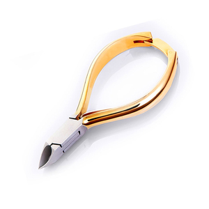 Coupe-ongles de luxe en acier inoxydable, lame incurvée de 15 mm, pointe arrondie, outil durable pour manucure et pédicure, usage adulte, précision - Product Image 4