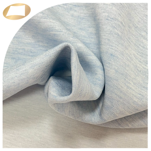 Tela Biodegradable y Transpirable de Viscosa, Rayón, Lyocell, Poliéster y Spandex con Efecto Melange para Ropa Deportiva de Niñas - Product Image 2