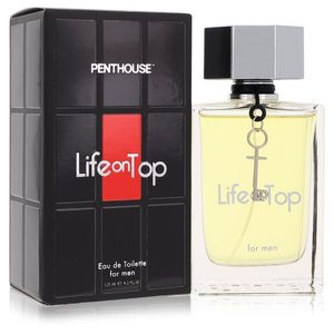 Life on <b>Top</b> Men's Eau De Toilette <b>Spray</b> Perfume with Long-Lasting Scent - Product Image 1