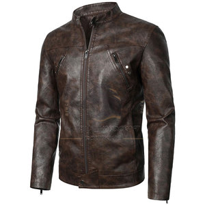 Chaqueta de Cuero de Alta Calidad Hecha en Pakistán, Venta en Línea, Chaqueta de Cuero para Invierno, Chaqueta de Cuero de Marca Privada - Product Image 3