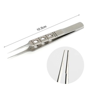 ชุดเครื่องมือผ่าตัดจักษุศัลยกรรมไทเทเนียม Ametrine Surgical AS-786 ขนาด 10.5 ซม. ประกอบด้วยคีมจับ คีมหนีบ คีมหนีบเปลือกตา (CE) - Product Image 2