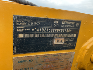 Cargadora Compacta de Dirección Deslizante 216B3 2022, Equipo de Construcción de Servicio Pesado, Carga Nominal de 200 Toneladas, Caja de Cambios y Rodamientos de 60/75 KW - Product Image 3