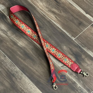 Sangle de remplacement multifonctionnelle en cuir véritable façonnée à la main, de haute qualité, portable, pour sac de guitare, sac à main ou bandoulière - Product Image 1