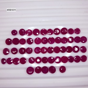 ทับทิมพม่าทรงกลมขนาด 5.50–6.00 มม. (ล็อต) น้ำหนัก 44.89 กะรัต พลอยหลวม 100% ธรรมชาติ สีใส สำหรับใช้ในงานออกแบบเครื่องประดับ - Product Image 1