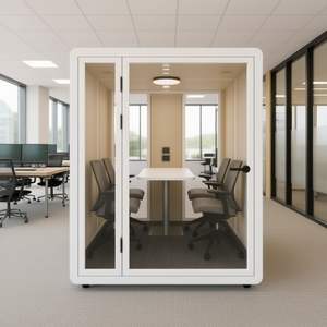 Hipod HEX Cabines téléphoniques acoustiques modernes pour bureaux, idéales pour les appels téléphoniques en intérieur, pour l'ameublement de bureau - Product Image 2