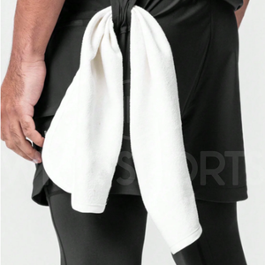 Performance 2-in-1 Sports <b>Shorts</b> with <b>Compression</b> Leggings Breathable Eco-Friendly Bermuda <b>Shorts</b> for <b>Men</b>-Casual Pattern - Product Image 4