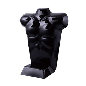Support de mannequin du haut du corps masculin avec torse en plastique pour exposer des vêtements ou des accessoires - Product Image 4