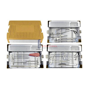 Vente directe usine : Kit d'instruments chirurgicaux orthopédiques manuels en acier inoxydable, légers, réutilisables, pour grands fragments, pour traumatologie - Product Image 5