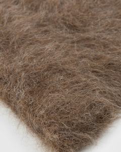 Bonnet en mohair marron doux personnalisé | Bonnet d'hiver en tricot mélangé angora moelleux Bonnet chaud et confortable pour femmes et hommes - Product Image 5