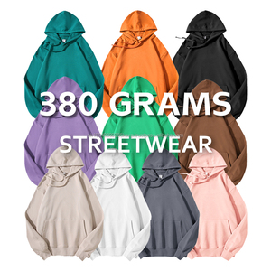 Sudaderas con capucha lisas para hombre, sudaderas con capucha informales, manga larga, 100% algodón, Sudadera con capucha lisa, logotipo personalizado para hombre - Product Image 5