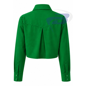 Alfa |   Kapa |   Blusa Formal de Oficina para Mujer, Estilo Moderno, Marca Alpha Sorority, Camisa de Trabajo con Botones, Ropa Casual de Negocios - Product Image 2