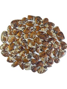 Pierre précieuse en dolomite de cuivre naturel, taille personnalisée, polie à la main, pour la vente en gros, approvisionnement en pierres précieuses en vrac personnalisable - Product Image 6