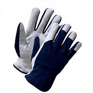Gants vintage mi-poignet en coton/élasthanne, écologiques, respirants, légers, avec dentelle, pour hommes, pour le travail, le sport, le ski et le cyclisme - Product Image 1