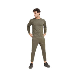 Conjunto Deportivo de Invierno para Hombre, Estilo Casual Urbano, Chaqueta con Cremallera y Pantalones Jogger, Corte Regular, Manga Larga - Product Image 1