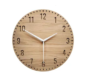 Handcrafted Natural Wooden Wall <b>Clock</b> Low Cost Elegant Home Decor <b>Clock</b> for Living Room <b>Bedroom</b> Office By M/S SHAAD HANDICRAFTS - Product Image 2