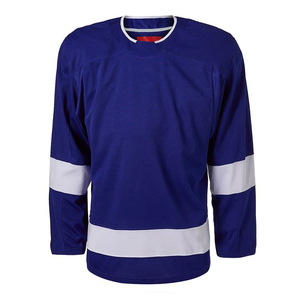 Maillot de hockey sur glace vert pour homme, col en V, manches longues, impression sublimée, polyester respirant, vêtements pour adultes - Product Image 4