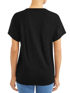 Camisetas Personalizadas al por Mayor con Estampado Personalizado, Cuello en V, Logotipo Personalizado, Camisetas de Algodón y Poliéster para Mujer con OEM - Product Image 5