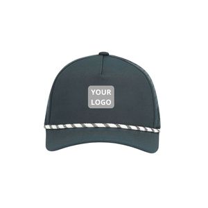 Casquette de golf imperméable à séchage rapide du fabricant avec détail cordon, perforations laser, logo personnalisé et bande de couture intérieure pour tournoi de golf - Product Image 3